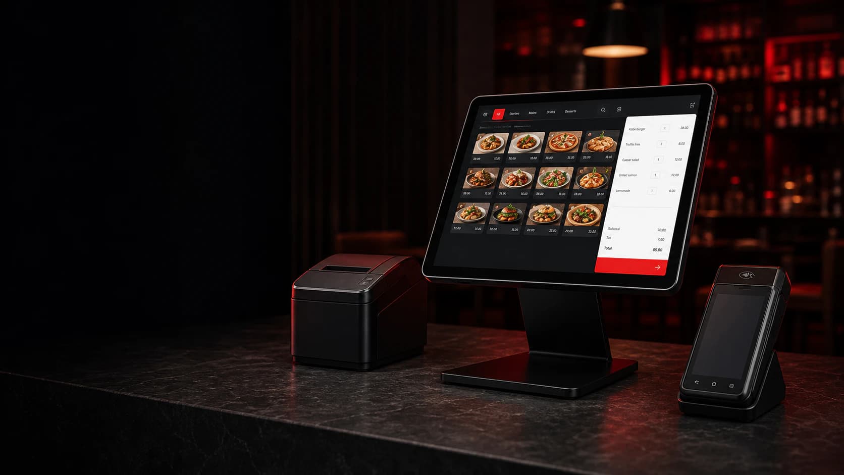Pokladní systém ZetPos v restauraci